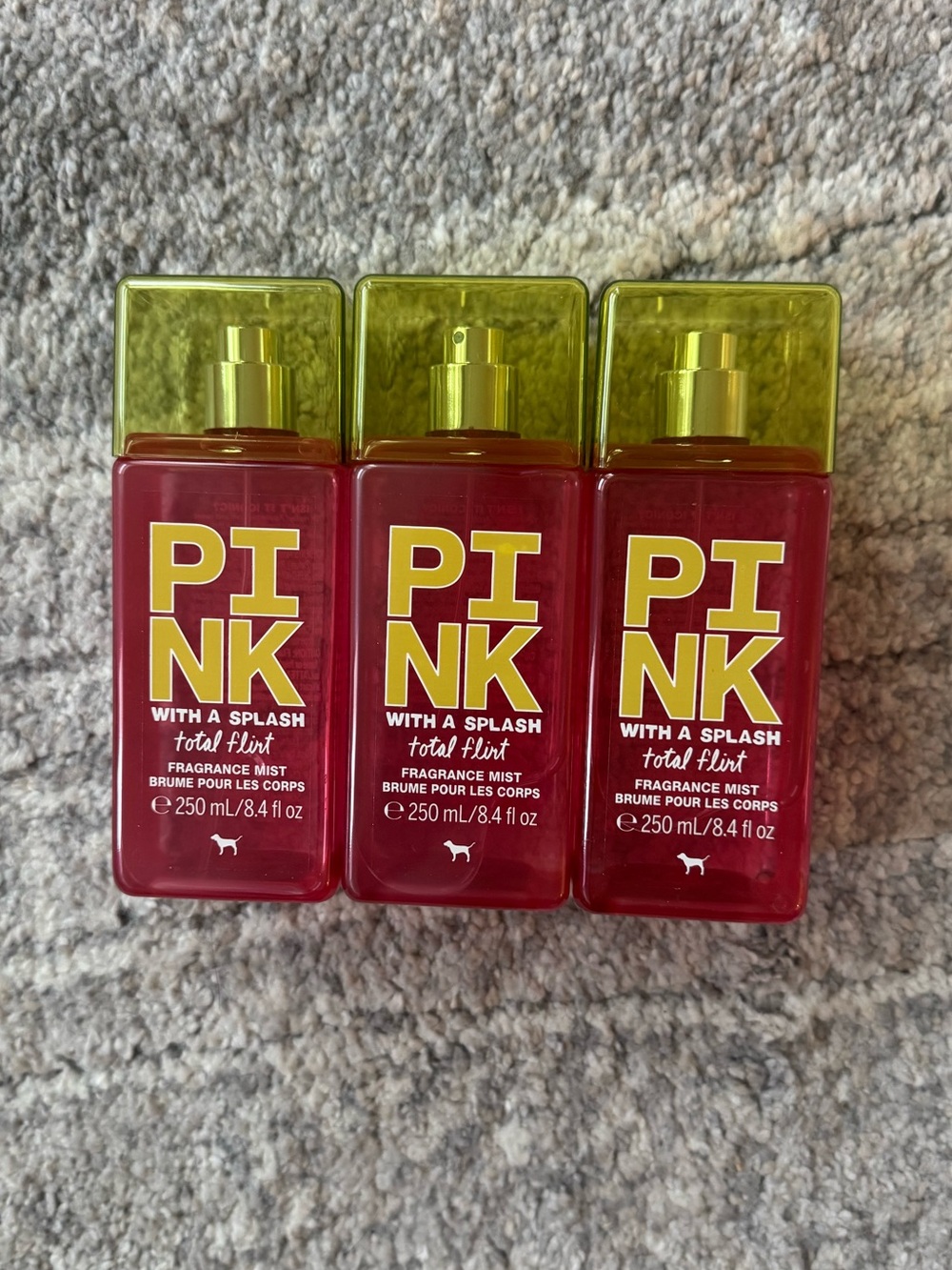 VS PINK- total flirt fragrance mist bundle
